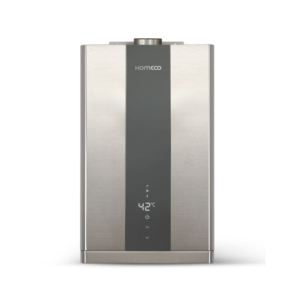 Aquecedor de Agua a Gas Natural Komeco Cinza Ko 21di G2 Digital 1cfgn4 Bivolt