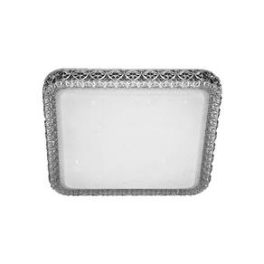 Plafon Sindora Dcx00335 12w Led Bivolt Branco - Transparente 6000k Luz Branca