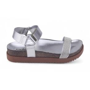 Sandália Papete Feminina Moleca 5500.106 com Ajuste