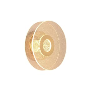 Arandela Sindora Qb05147 Led Dourada Bivolt