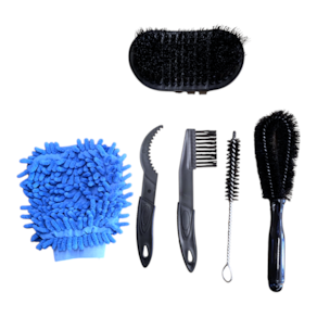 Kit Ferramentas de Limpeza Manual Bike Mtb Speed 6 Peças Absolute