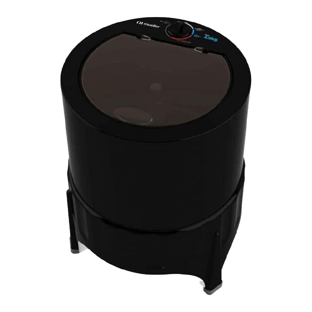 Tanquinho de Lavar Roupa Mueller Plus 4,5kg 40 Litros Preto - 220v