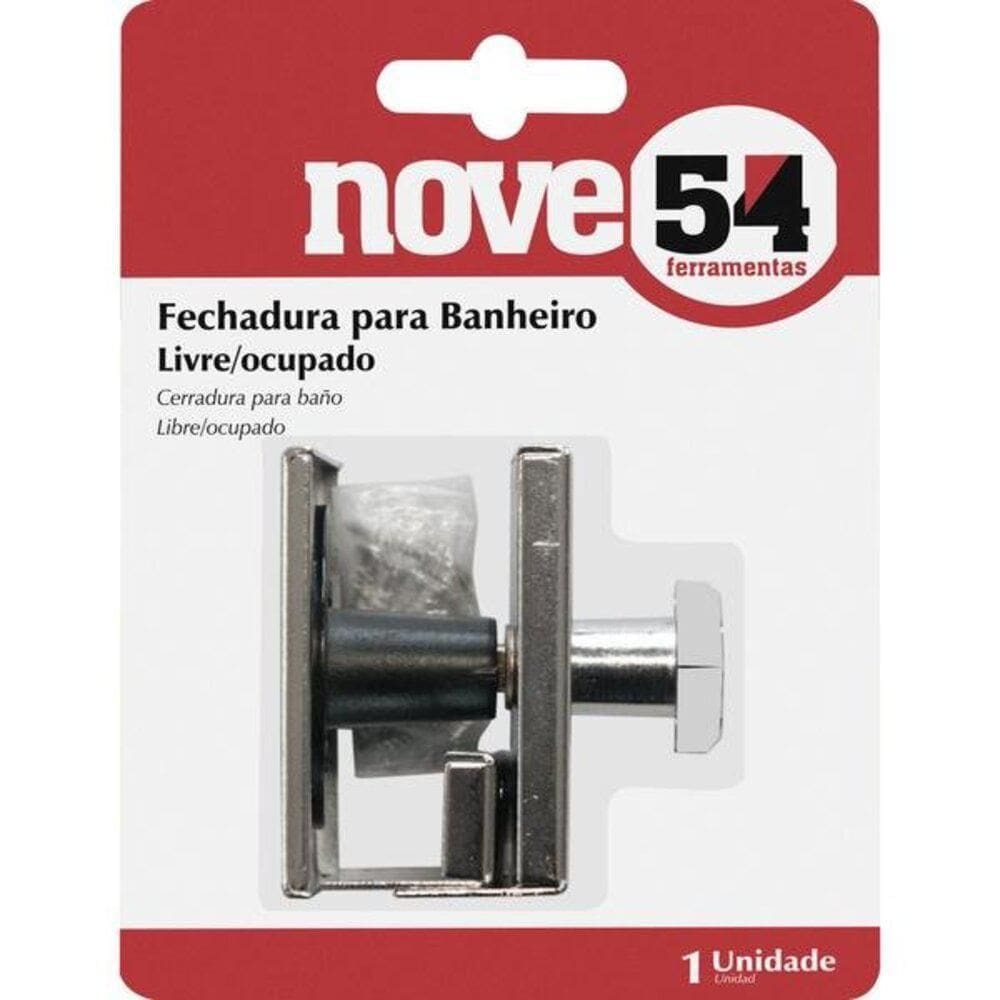 Fechadura Para Banheiro Livre/Ocupado 954 - Nove 54