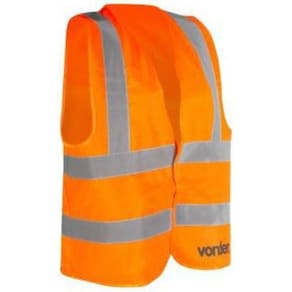Colete Refletivo Sem Bolso Laranja Cv103 Vonder