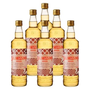 Cachaça Saliníssima Amburana 670ml 6 Unidades