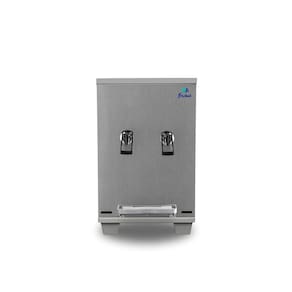 Bebedouro de Mesa Industrial 2 Torneiras 10 Litros Frisbel BP010 Aço 220V