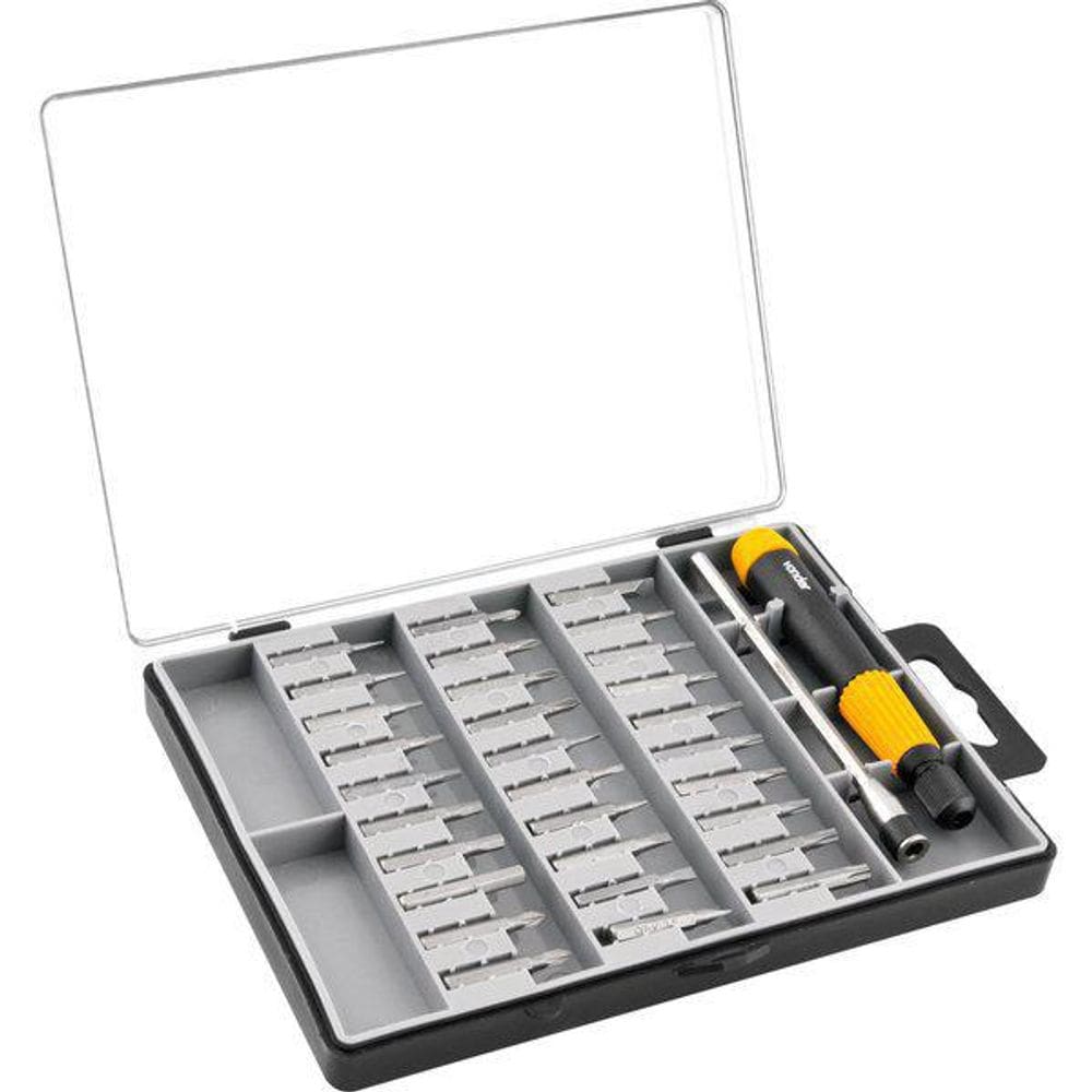 Jogo De Bits/Ponteira Precisao 32 Pecas Enc 4Mm Crv Vd