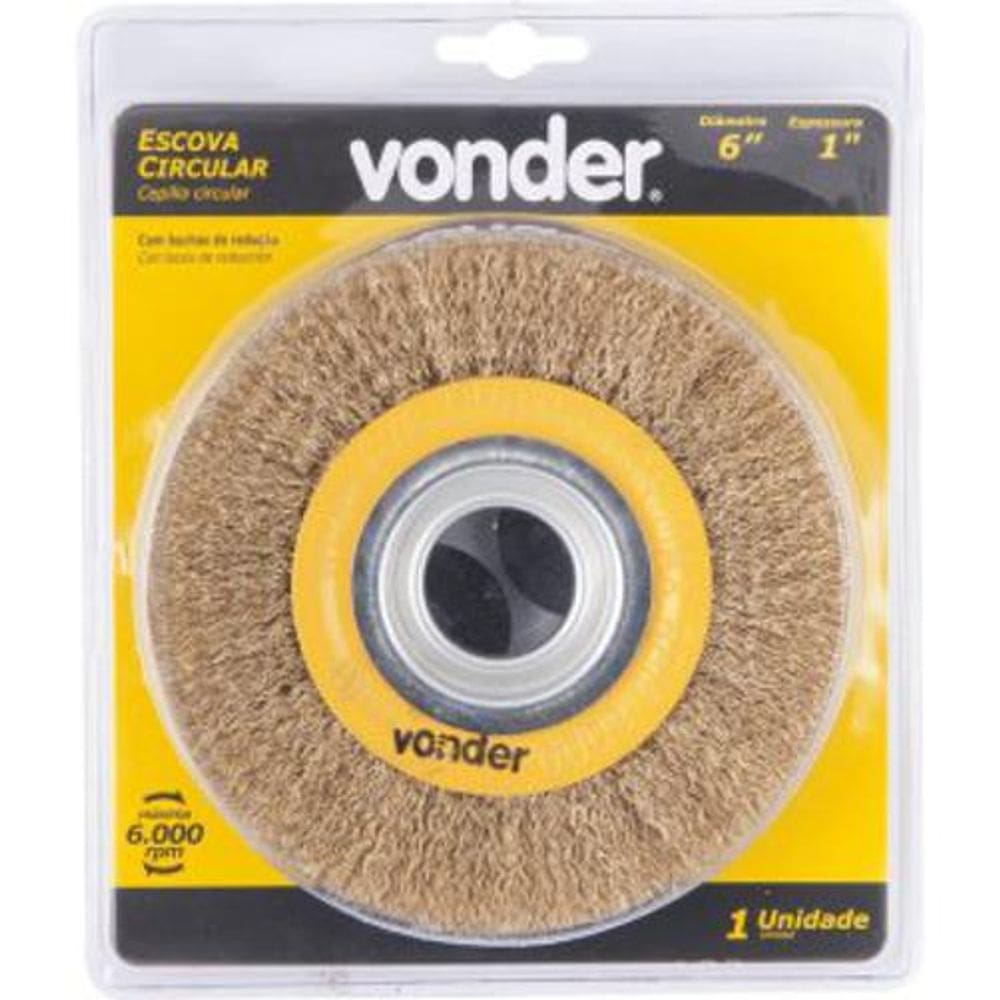 Escova Circular Vonder  F  6X1 C/Reducao Ac