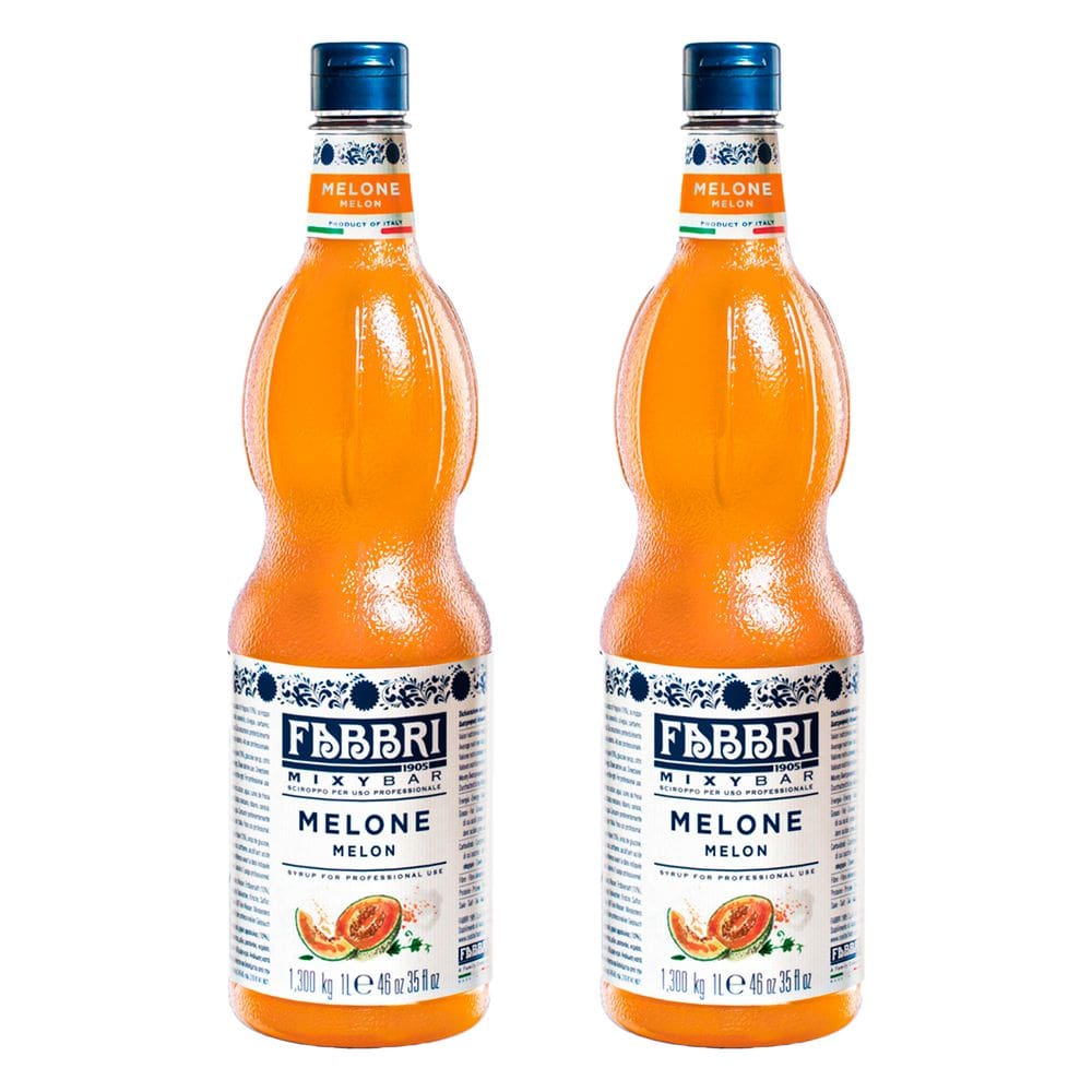 Xarope de Melão Fabbri Mixybar Melone 1l 2 Unidades