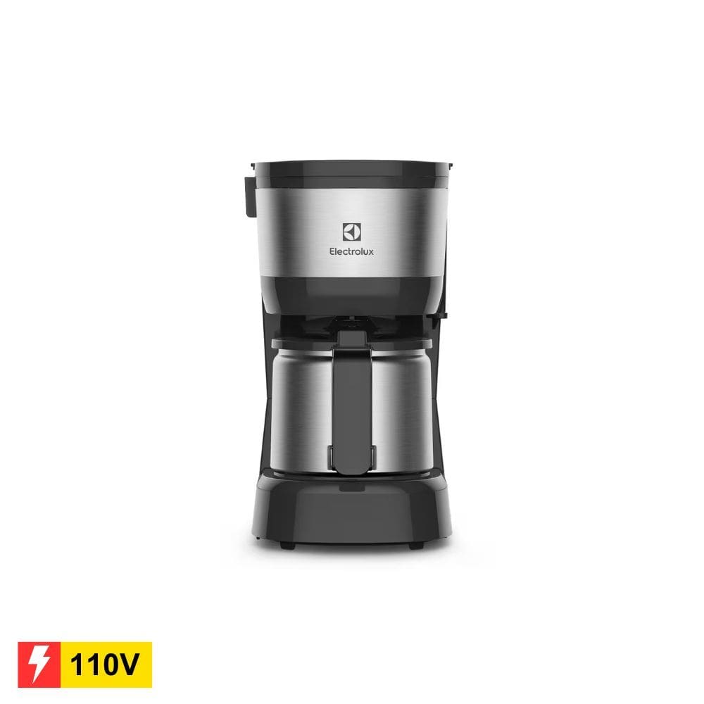 REEMBALADO: Cafeteira Elétrica Electrolux Efficient ECM12 Granite Gray 600ml - 110V