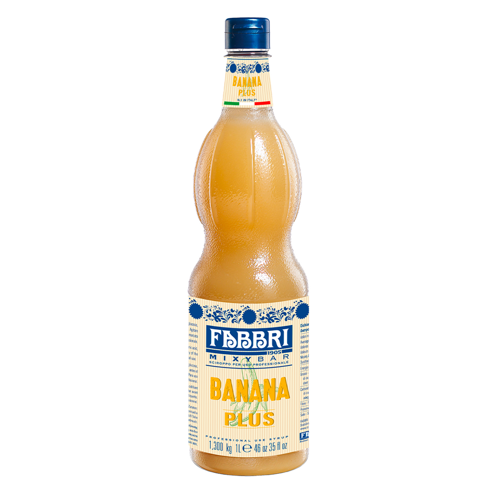 Xarope de Banana Fabbri Mixybar Banana Plus 1l