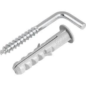 Escápula E Bucha Plástica Com Anel 8,0 Mm Com 5 Peças Vonder