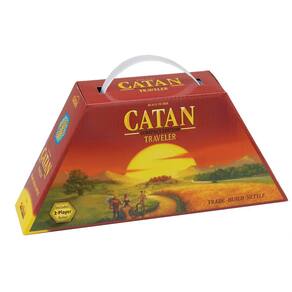 Jogo de Tabuleiro CATAN Traveler COMPACT EDITION para maiores de 10 a 4 jogadores