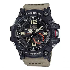 Relógio Esporte Estilo Army Com Mostrador Fundo Dourado