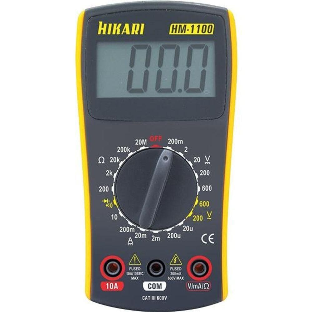 Multímetro Digital HM-1100 Hikari Portátil