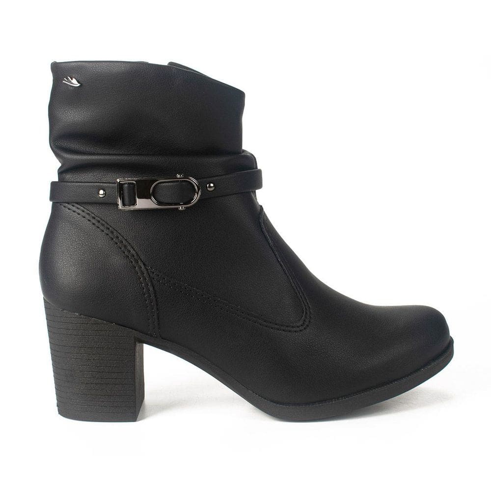 Bota Feminina Dakota Montaria Plataforma Salto Bloco