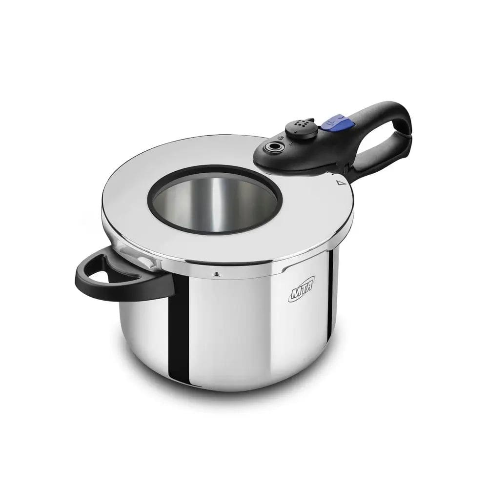 Panela de Pressao Inox 6000ml Com Visor Para Induçao MTA
