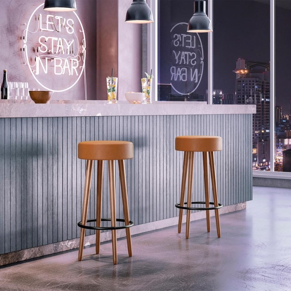 Banquetas Estofada  Rio Novo do Sul Amarula