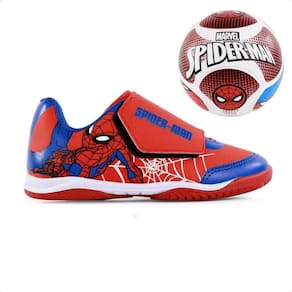 Chuteira Infantil Futsal Dray Marvel Kit Com Bola