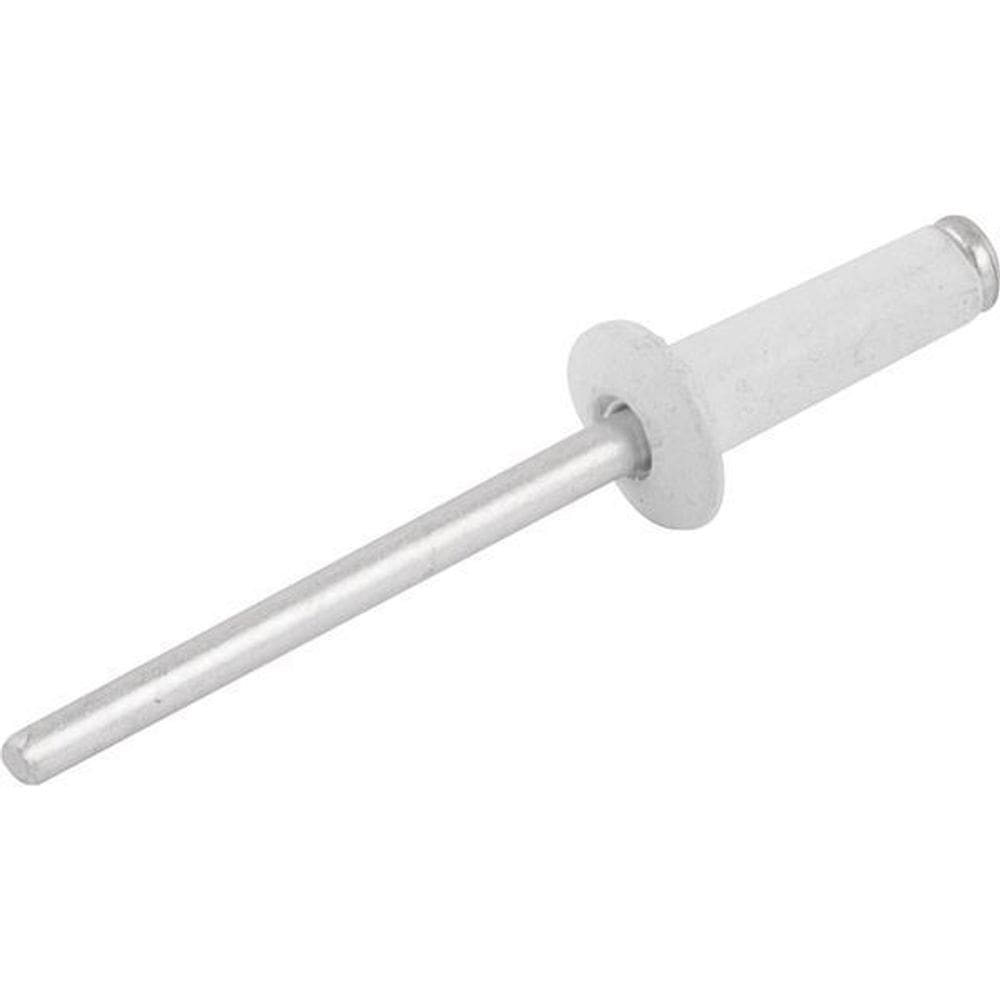 Rebite Alumínio Branco 3,2X6,0 Com 100 Peças - Nove54
