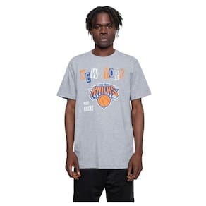 Camiseta Nba Masculina New York Knicks Collage