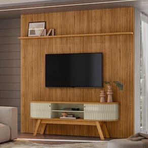 Home Painel Para TV Wintertide Cumaru Opala