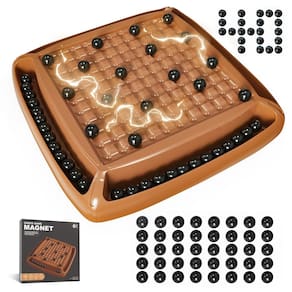 Jogo magnético de xadrez LLESSOO para crianças e adultos com 40 peças