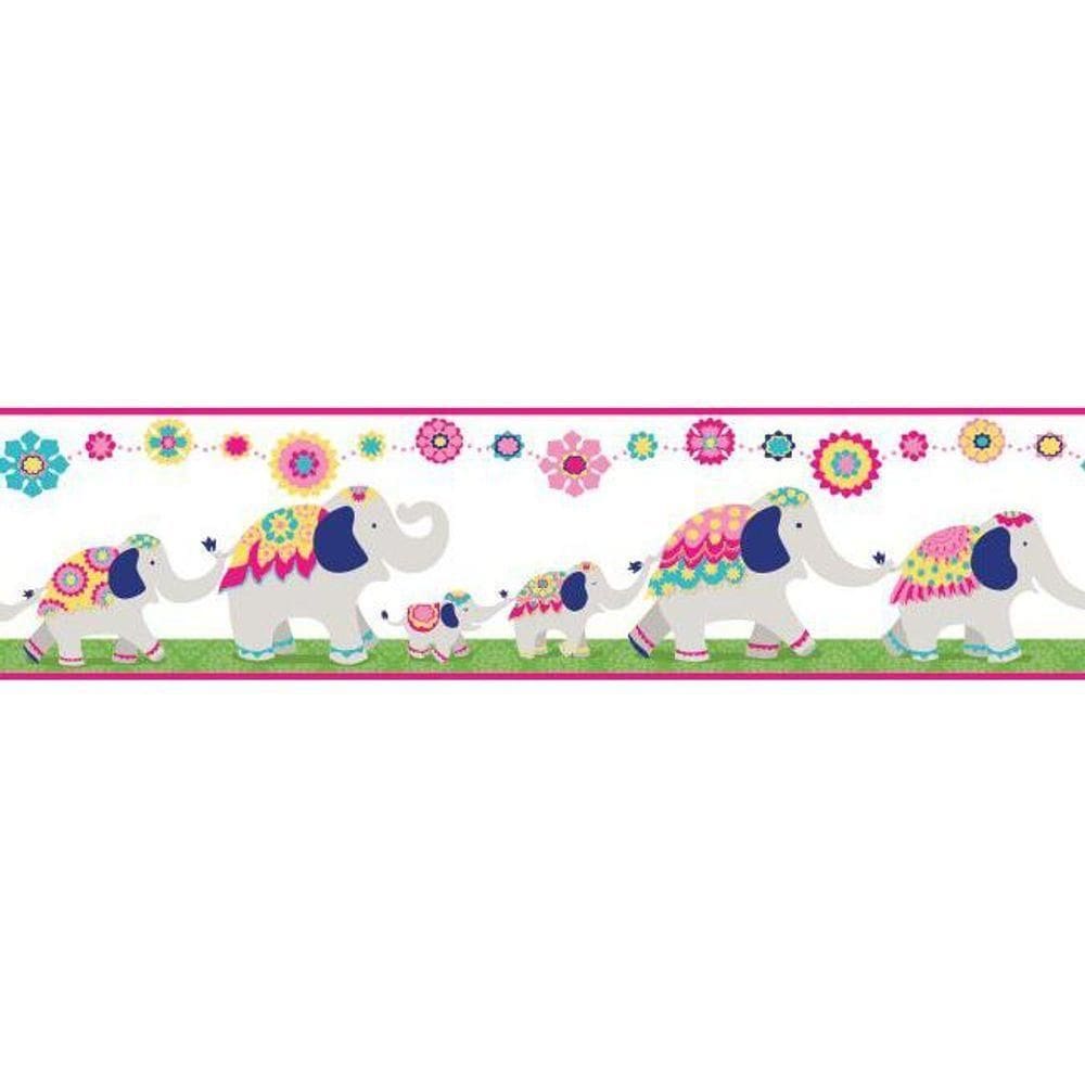 Faixa De Parede Waverly Kids Follow The Leader Wk6900bd