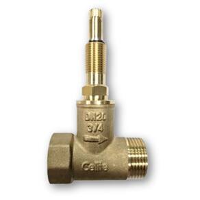 Basede Registro Pressão Dn20 3/4 16 Estrias Dourado