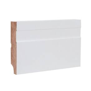 Rodapé Mdf 15cm X 70cm Suprema Madebene - caixa com 6 Barras - Branco