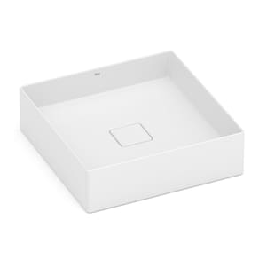 Cuba de Apoio 40X40cm sem Mesa T5 Terra Blanco Mate