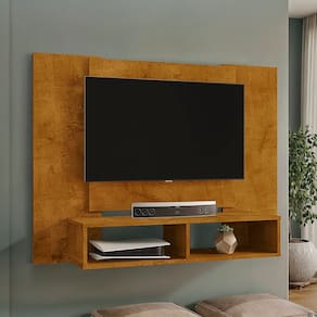 Painel para TV até 42 Polegadas 2 Nichos Navi Naturalle