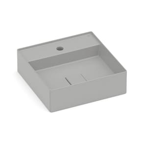 Cuba de Apoio 40cm x 40cm com Mesa T9 Terra Roca Stone