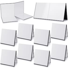 Tabuleiro de jogo em branco Zhanmai Quad Fold Dry Erase 45,7x45,7cm x10