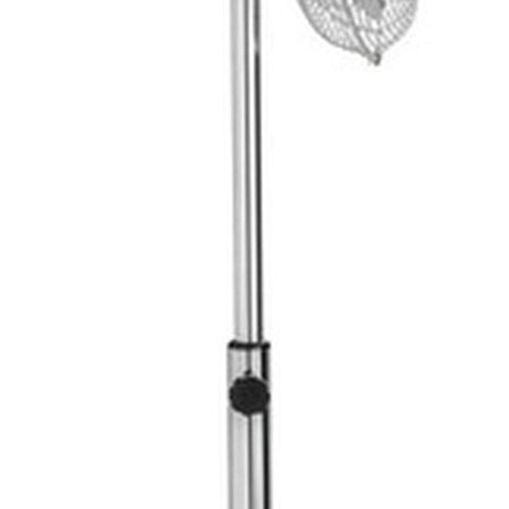 Ventilador Coluna 120x40cm Cromado 127v 3 Velocidades