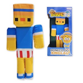 Boneco Minecraft Pelúcia Streamer Youtuber Xinglau