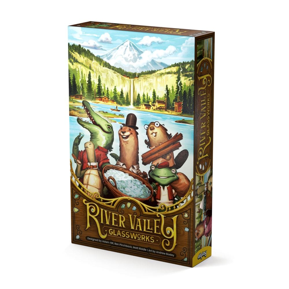 Jogo de tabuleiro ALLPLAY River Valley Glassworks Retail Edition