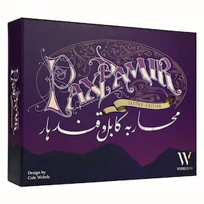 Jogo de tabuleiro Wehrlegig Pax Pamir 2ª edição com mapa de tecido