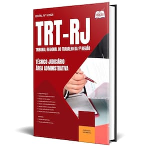 Apostila Trt Rj 2025 Técnico Judiciário Área Administrativa