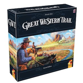 Jogo de tabuleiro Great Western Trail 2ª edição | 12 anos ou mais