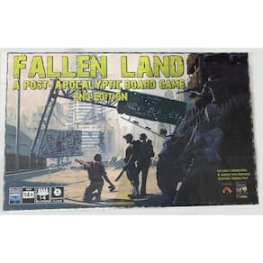 Jogo de tabuleiro Fallen Land: uma 2ª edição pós-apocalíptica