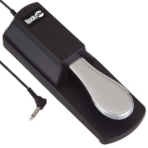 Sustain Pedal RockJam Universal para teclados eletrônicos