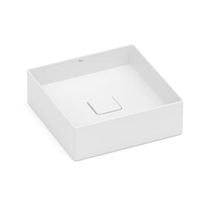 Cuba de Apoio 35cm x 35cm sem Mesa T4 Terra Roca Branco