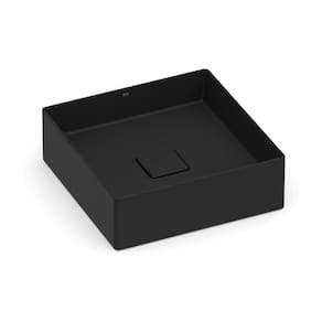 Cuba de Apoio 35cm x 35cm sem Mesa T4 Terra Roca Preto