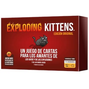 Jogo de cartas Exploding Kittens EKIEK01ES Versão em espanhol