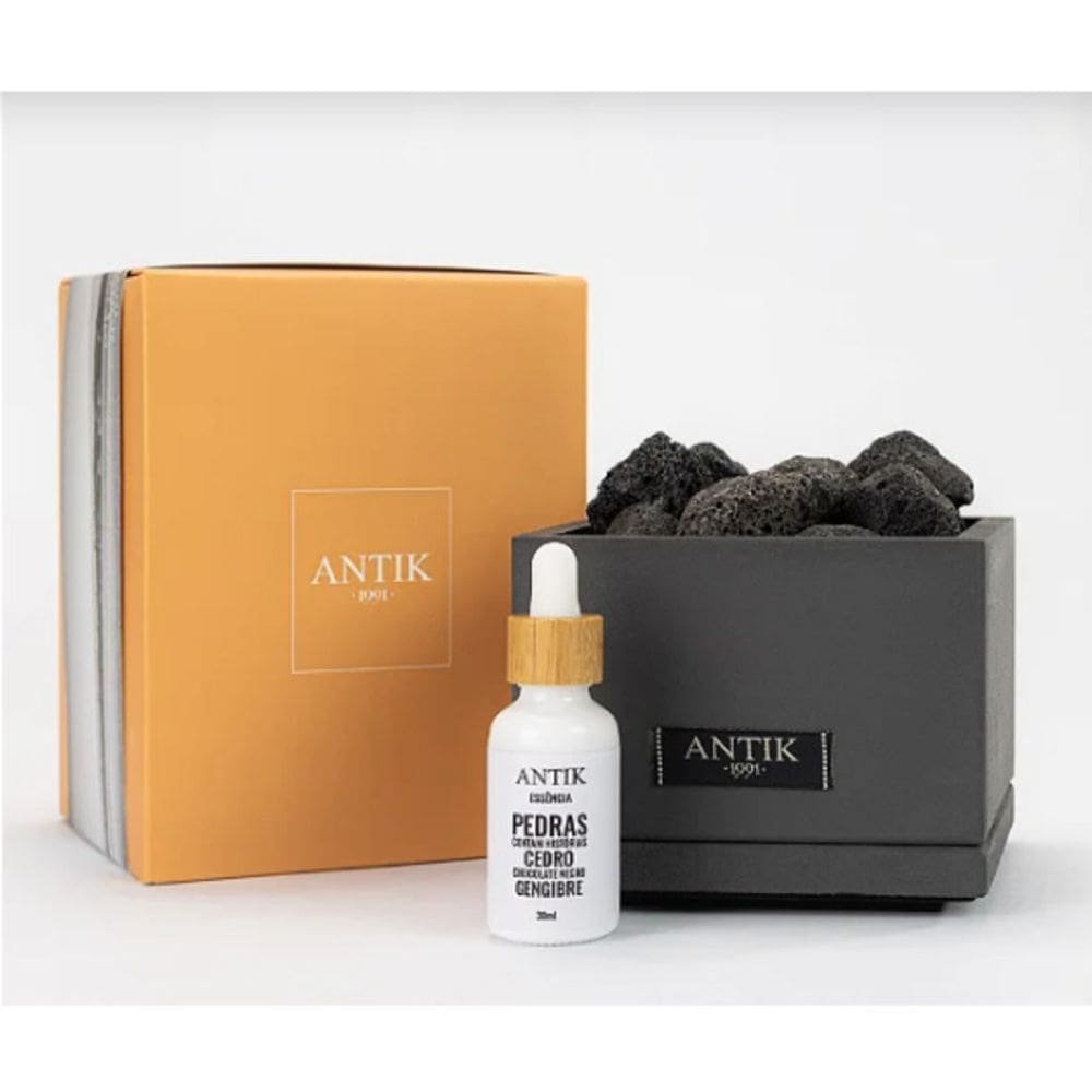 Difusor De Aromas Caixa Pedras Vulcanicas