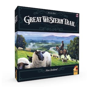 Jogo de tabuleiro Great Western Trail 2ª edição Nova Zelândia