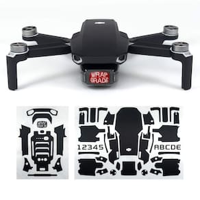 Envoltório de pele para DJI Mavic Mini da Wrapgrade - Stealth Black