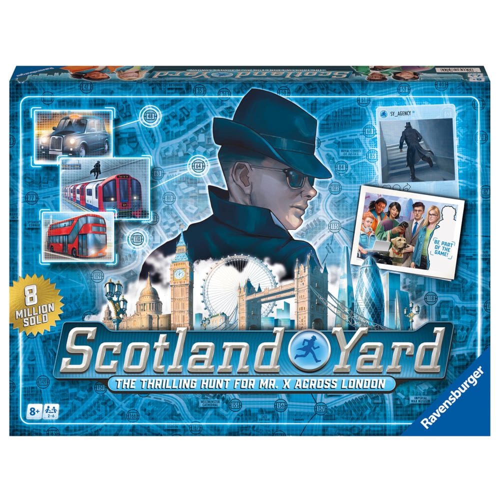 Jogo de Tabuleiro Ravensburger Scotland Yard 27514 Idade 8+ Anos