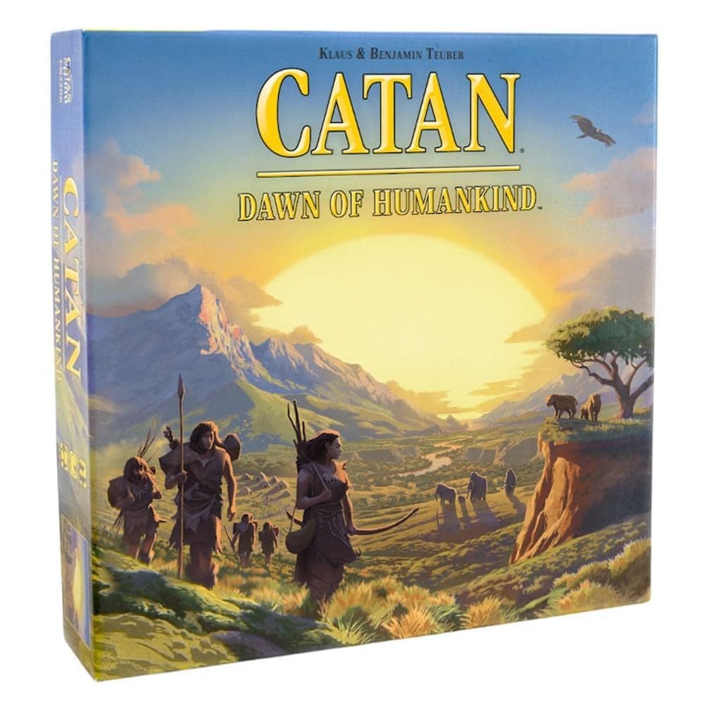 Jogo de Tabuleiro CATAN Dawn of Humankind Strategy Family 12+ Years